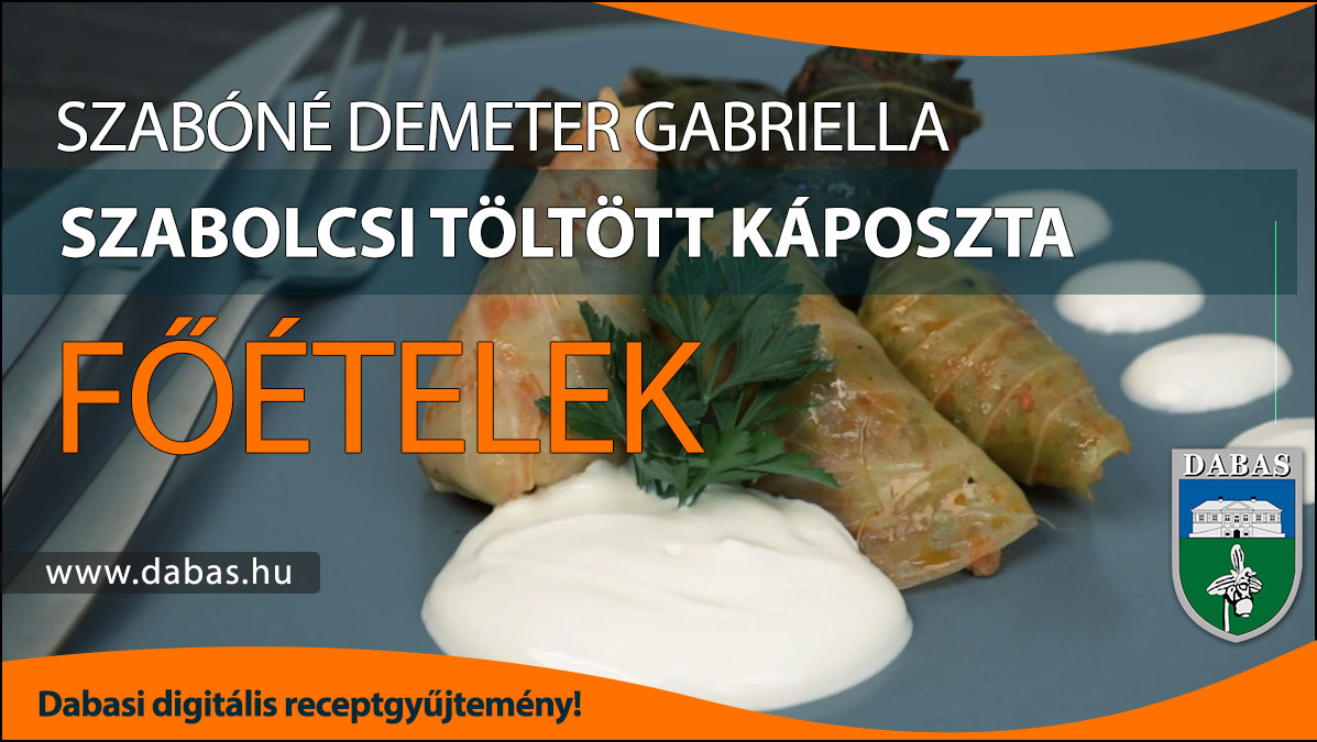 Szabóné Demeter Gabriella - Szabolcsi Töltött káposzta