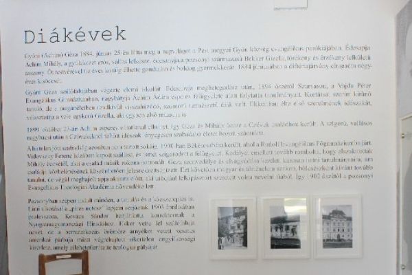 Gyóni Géza Emlékszoba