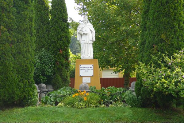 Nepomuki Szent János tisztelete Dabas-Sáriban