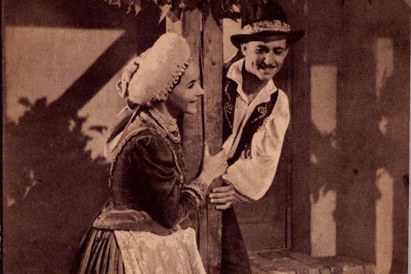 Az „Ecseri lakodalmas” című film dabasi forgatása