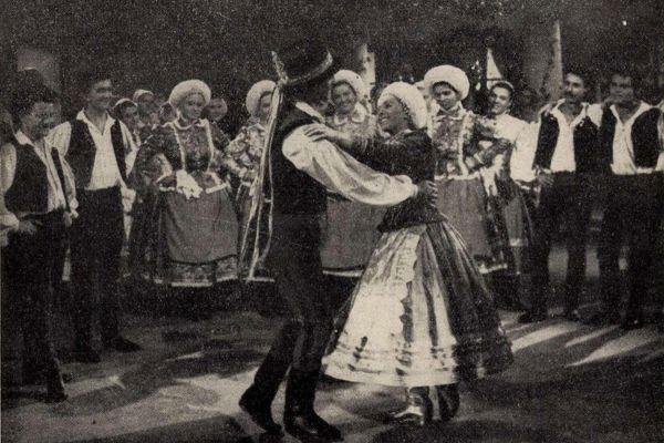 Az „Ecseri lakodalmas” című film dabasi forgatása