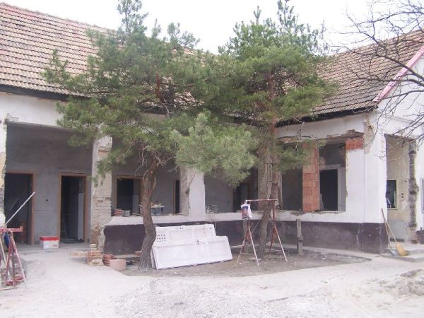 Kivitelezés közbeni kép