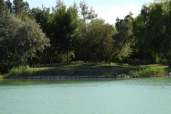 A tó és környéke