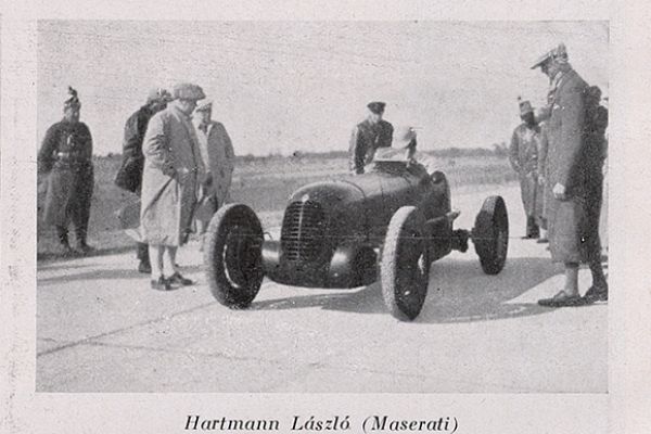Hartmann László világrekordja a gyóni versenypályán (1935. október 17.)