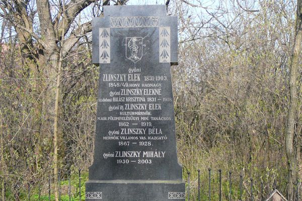 Zlinszky Elek életútja és síremléke