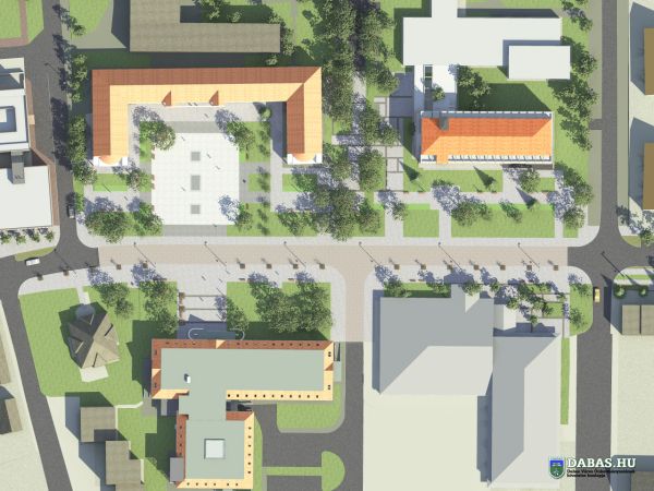 A városközpont felújításának látványtervei 