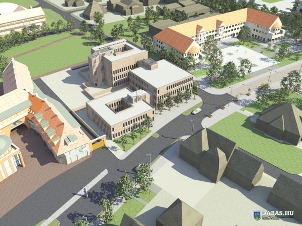 A városközpont felújításának látványtervei 