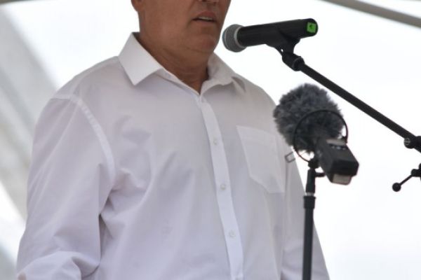 Az Áldos Hagyományőrző Egyesület szobor avató ünnepsége