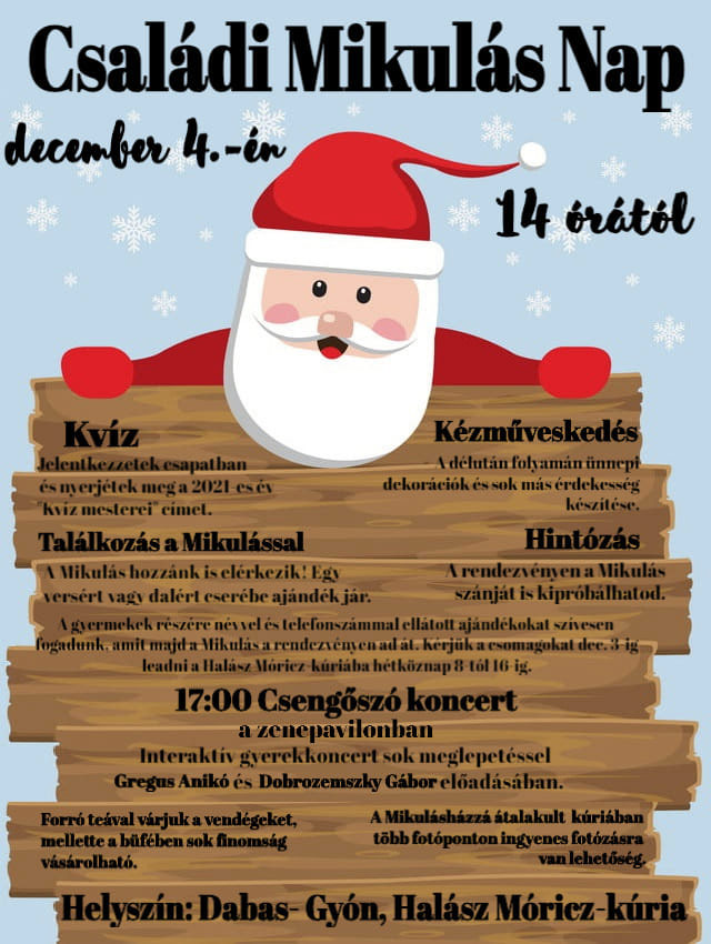Családi Mikulás Nap