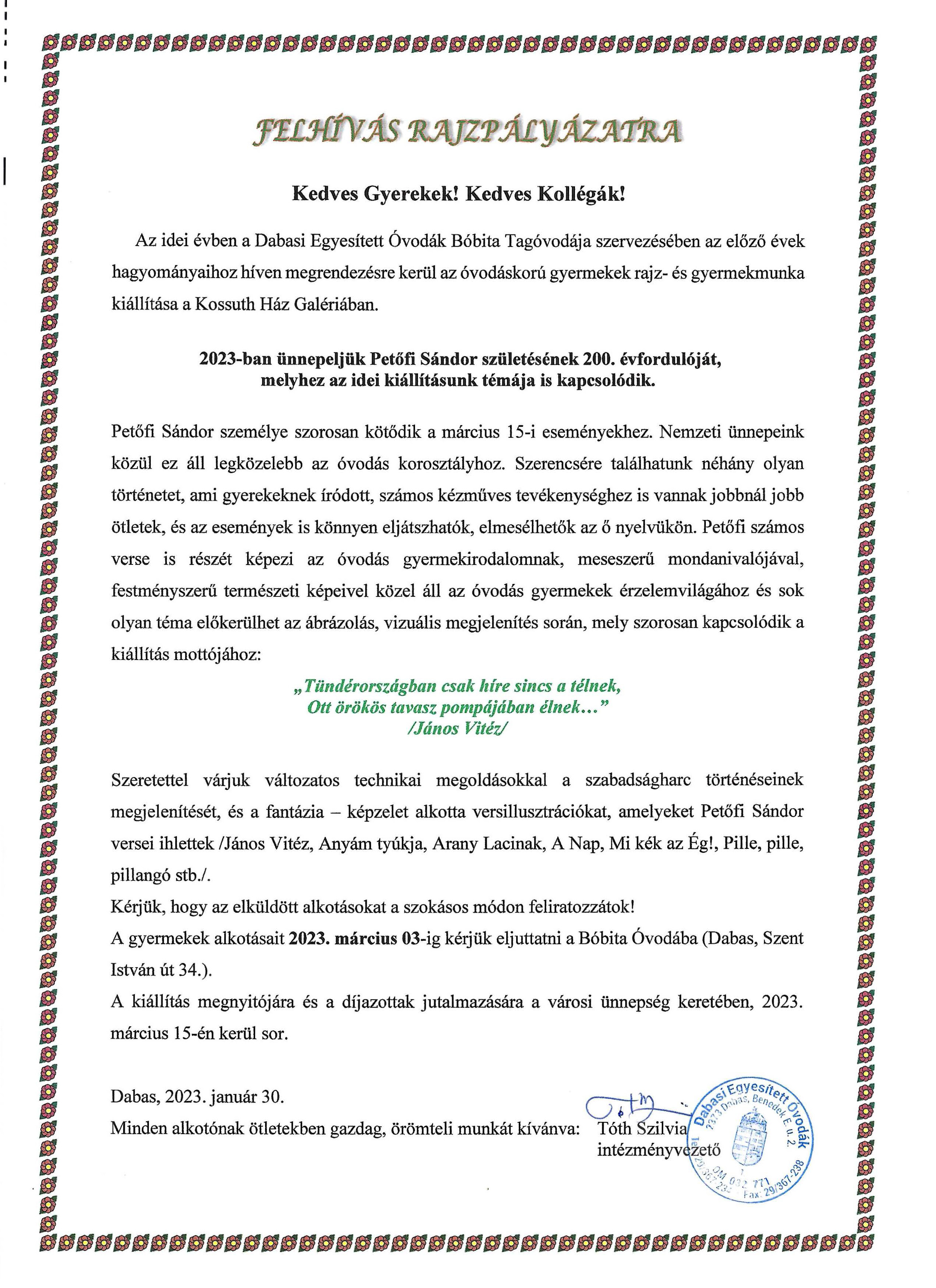 rajzpalyazat 2023