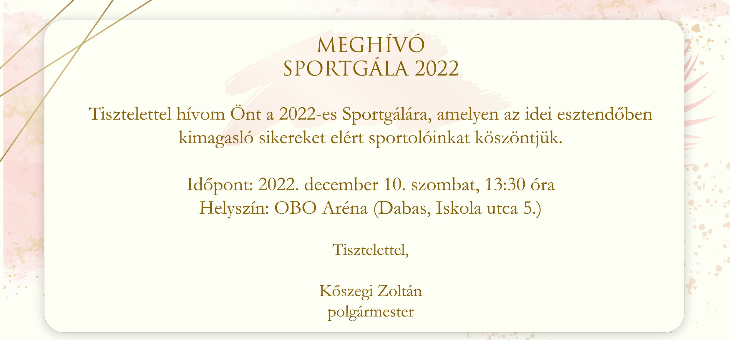 sportgala 2022
