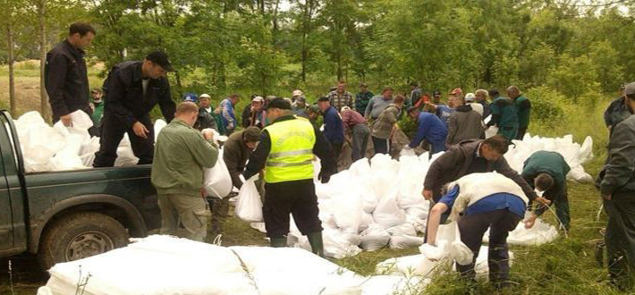 Városunkban is gondot okozott a sok lehullott csapadék 