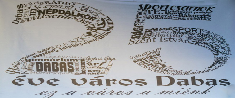 25 éve város Dabas 