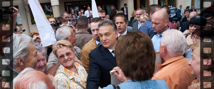 Orbán Viktor miniszterelnök dabasi látogatása videón 