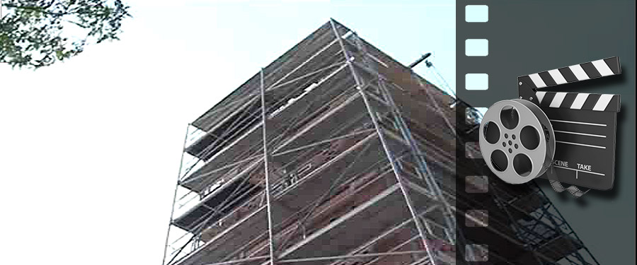 Harangtorony munkálatai