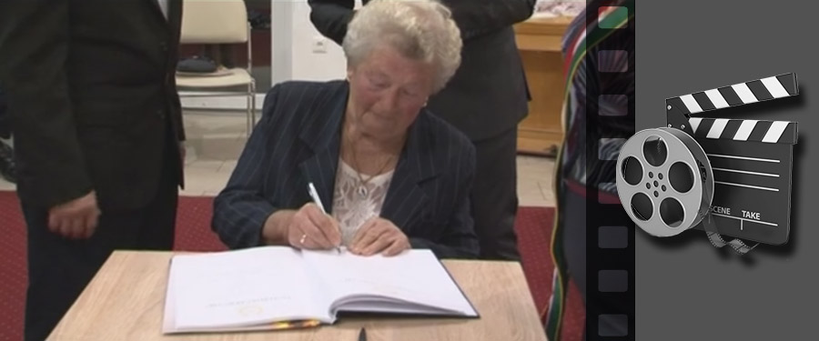 Jubiláló házaspárok köszöntése