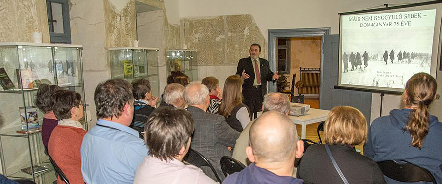 Megemlékezés a doni áttörés 75. évfordulóján