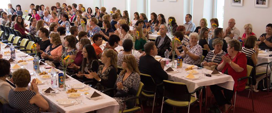 Pedagógusnap a zarándokházban