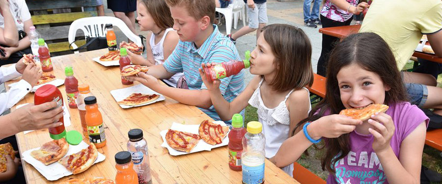 Pizzaparti a strandon 2018.