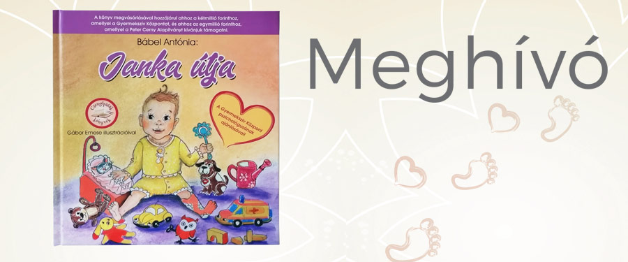 Meghívó könyvbemutatóra