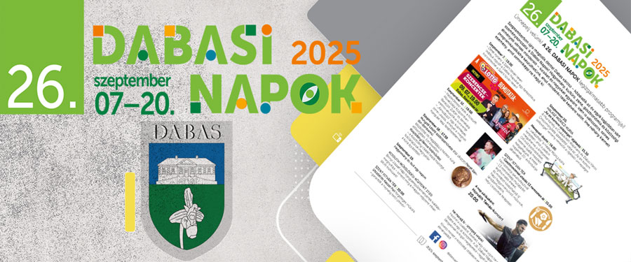 A 26. DABASI NAPOK szeptember 07–20.
