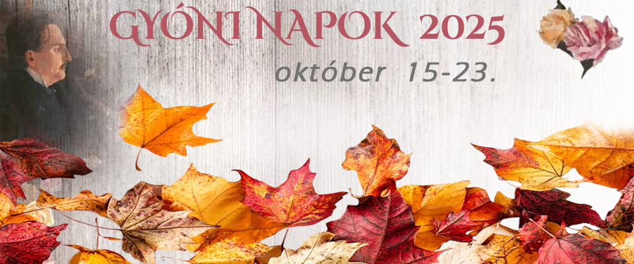 2025. évi GYÓNI NAPOK rendezvénysorozat