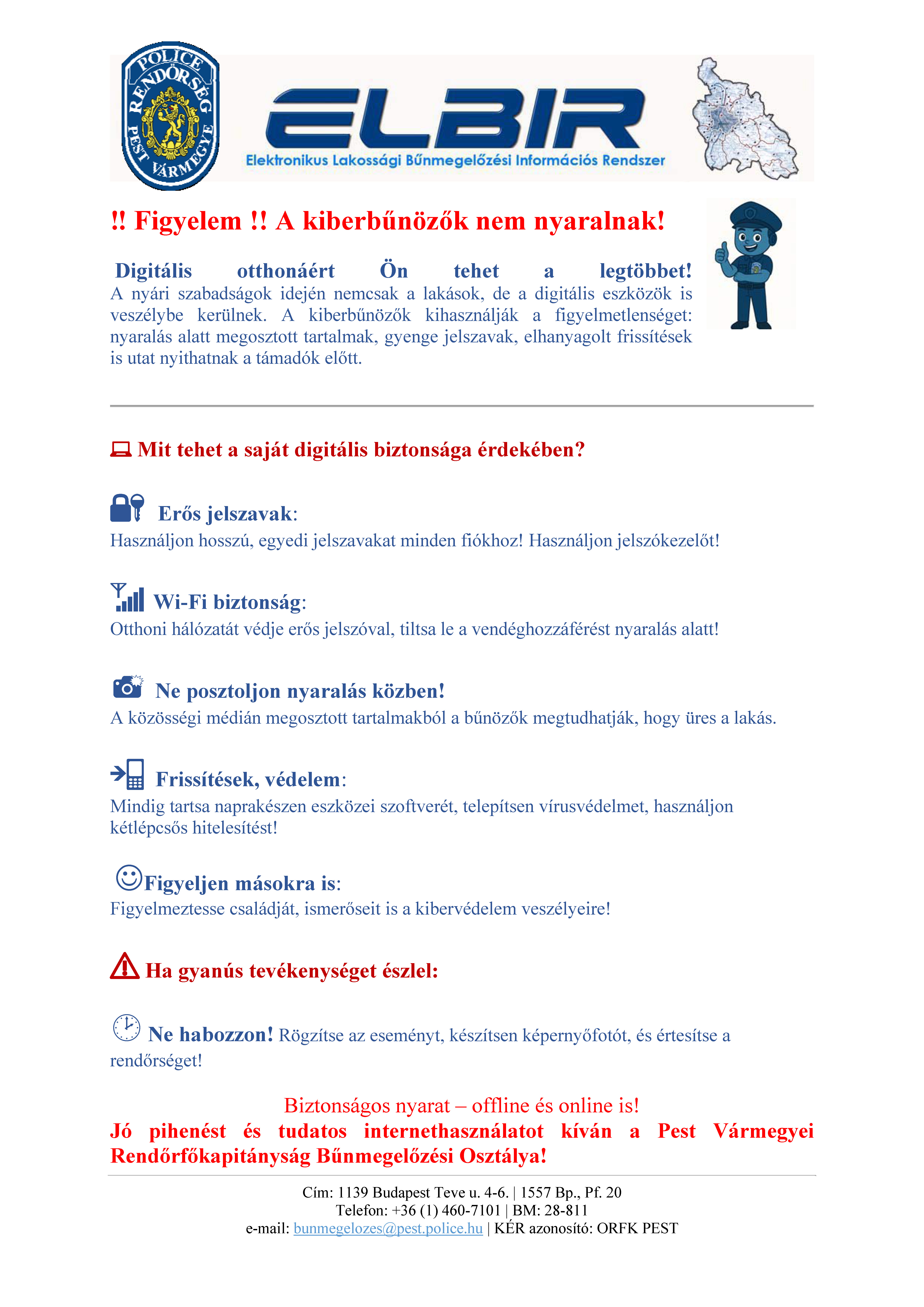 ELBIR Kibervedelem nyari