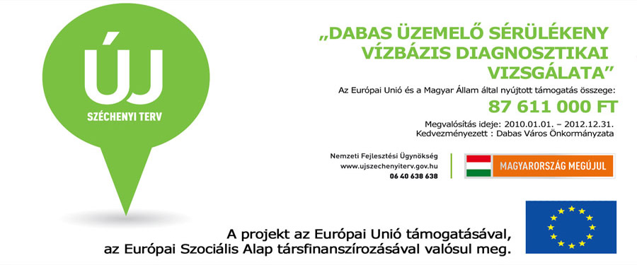 Vízbázisvédelmi fejlesztés Dabason