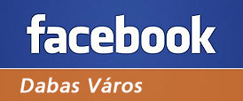 Dabas Város Facebook oldalának megnyitása nyomógomb