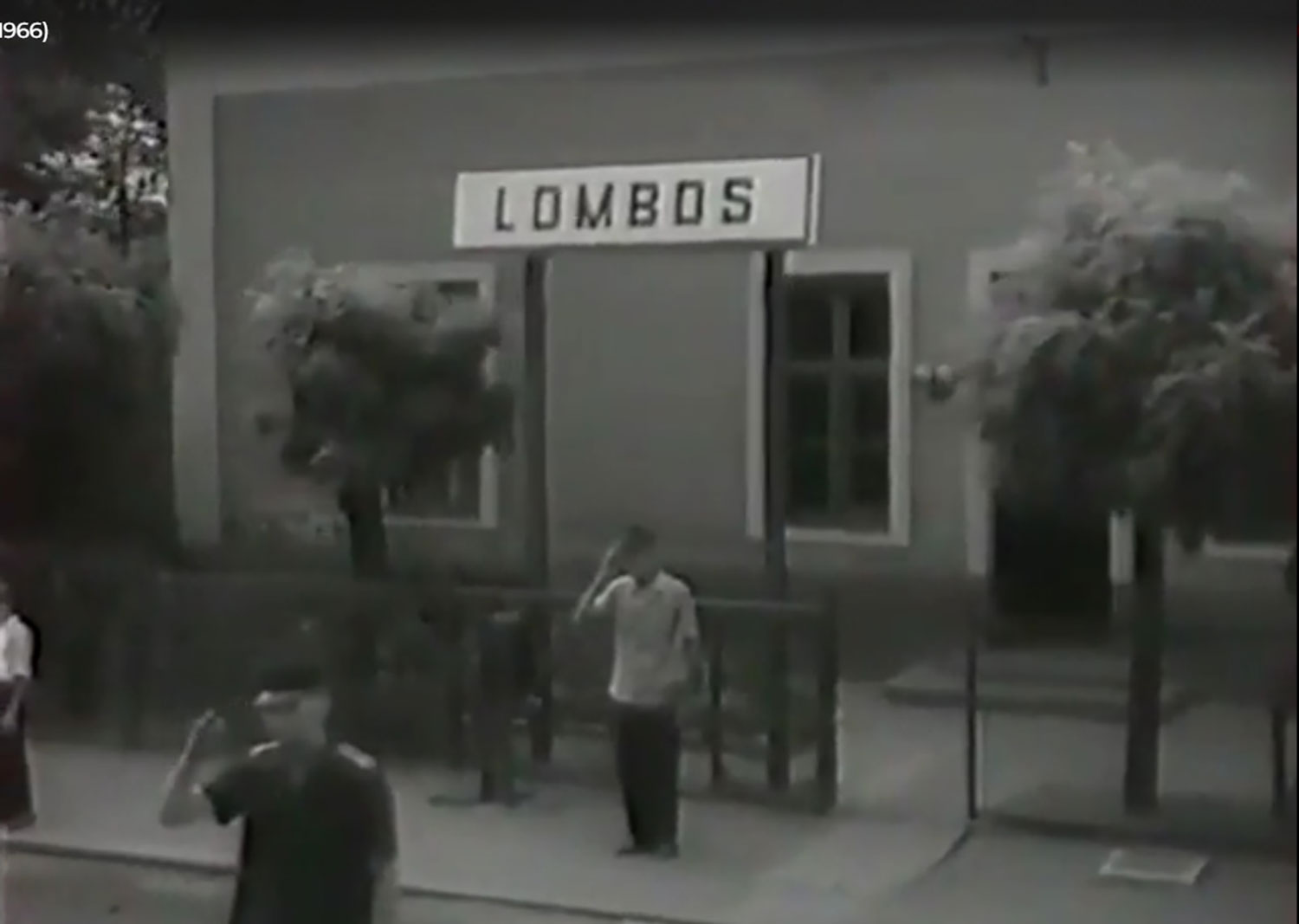 A „Büdösvíz” című mozifilm 1966. évi forgatása 