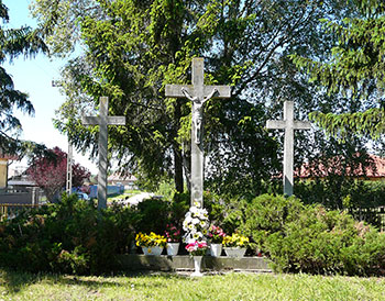 A Kálvária kegyhely Dabas-Sáriban