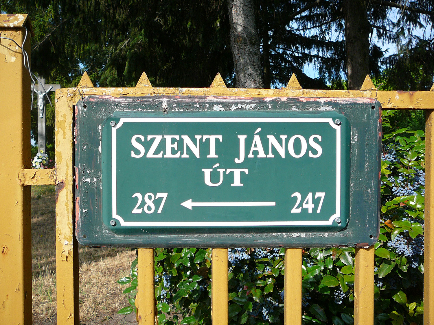 A Kálvária kegyhely Dabas-Sáriban