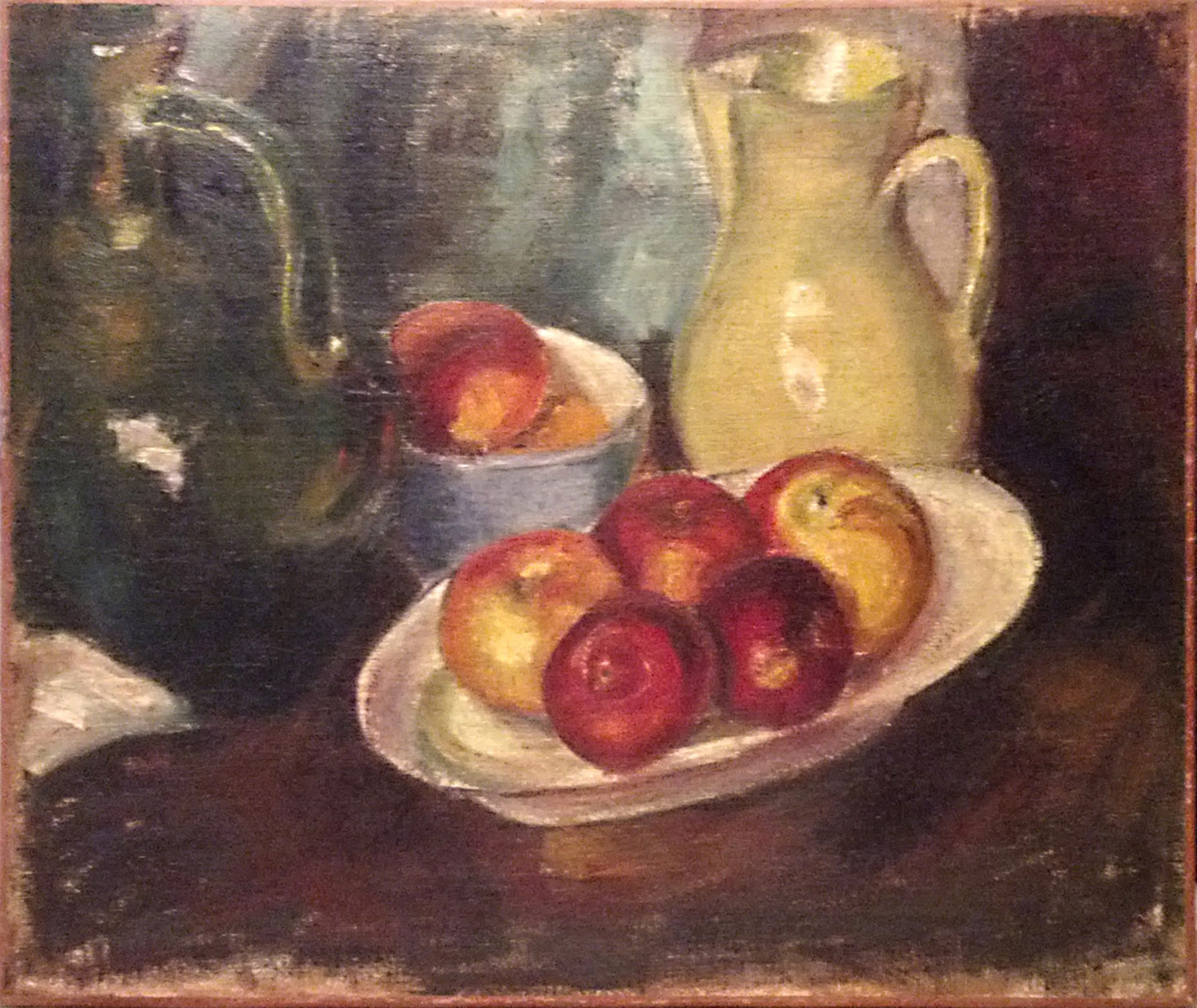 Csendélet almákkal