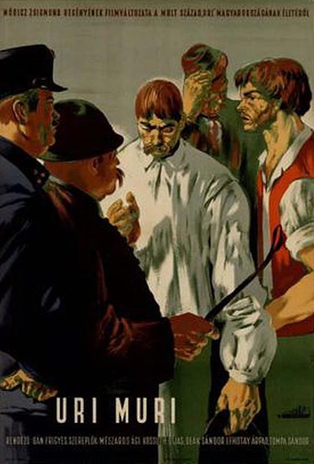 Az „Úri muri” című film forgatása Dabason, 1949-ben