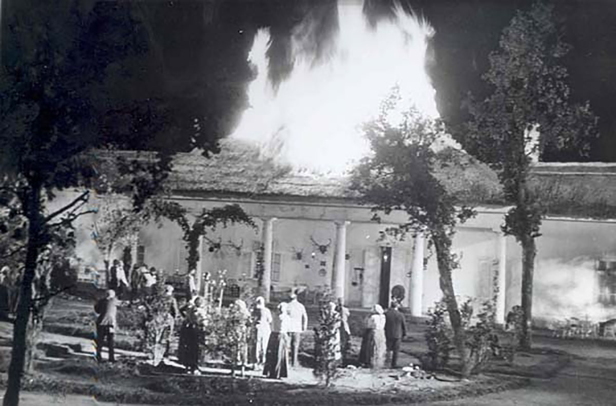 Az „Úri muri” című film forgatása Dabason, 1949-ben